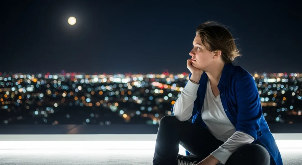 Why Thoughts Feel Stronger at Night — The Hidden Psychology Behind Midnight Overthinking